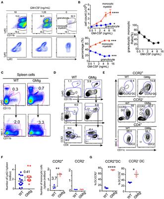 GM-CSF Quantity Has a Selective Effect on Granulocytic vs. Monocytic Myeloid Development and Function